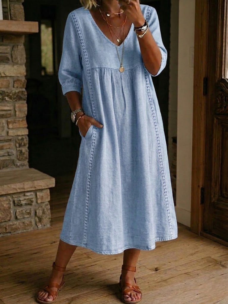 Charlotte | Relaxed midi dress