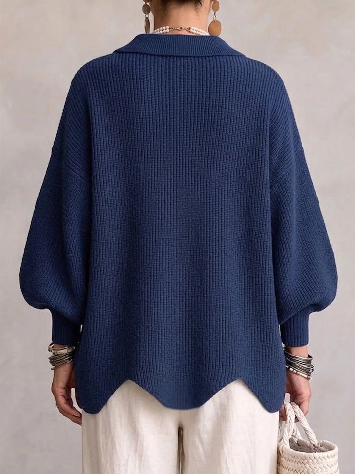 Isadorra™ Oversized Collared Cardigan
