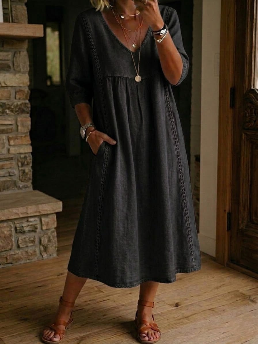 Charlotte | Relaxed midi dress