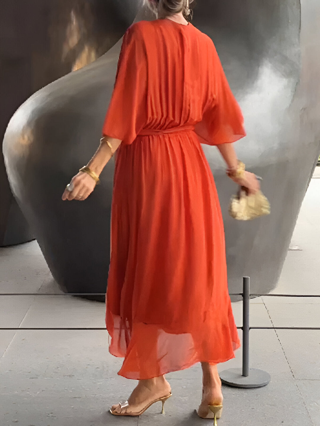 Monica™ | V-neck dress