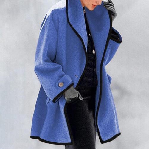 Elena | Elegant women's coat with buttons and modern cut