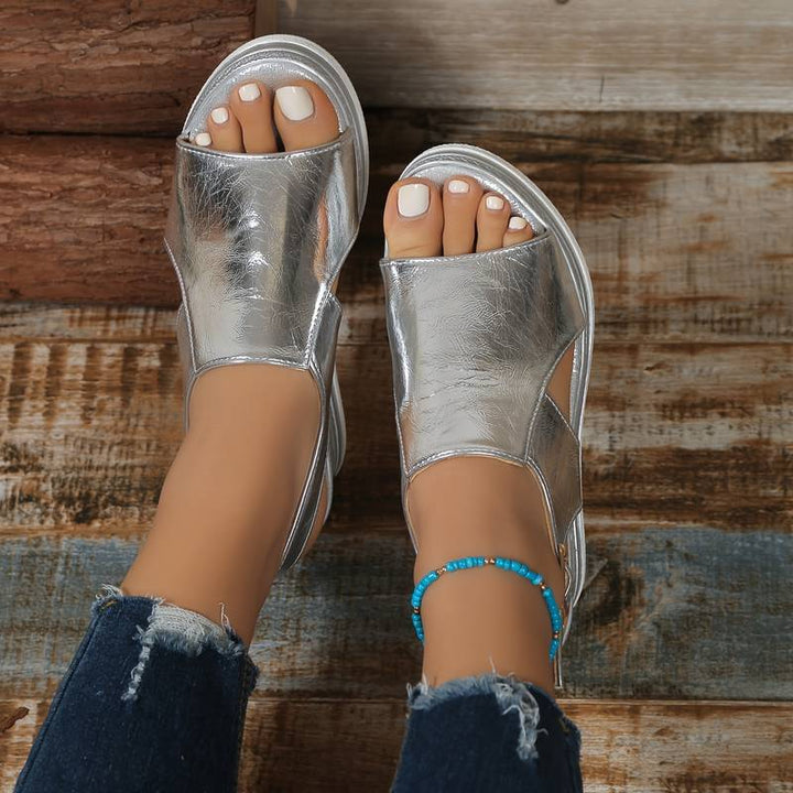 Yelena | Platform Open Toe Sandals For Women