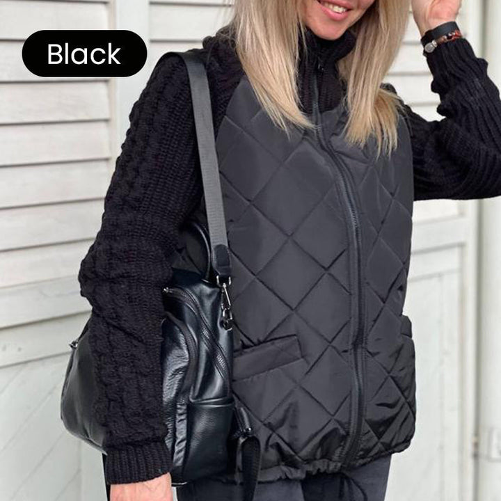 Julia-Knit Patchwork Jacket