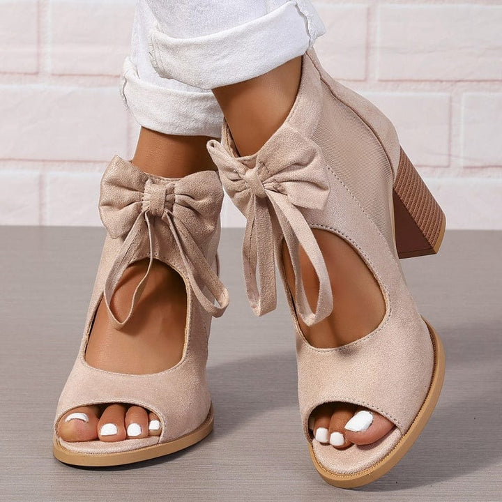 Luna Bow Heels