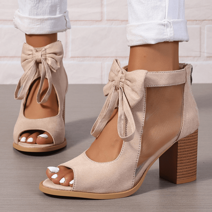 Luna Bow Heels