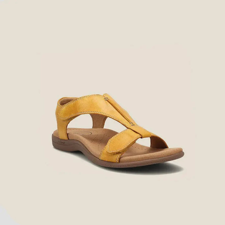 Josie | Open Toe Velcro Strap Sandals For Women